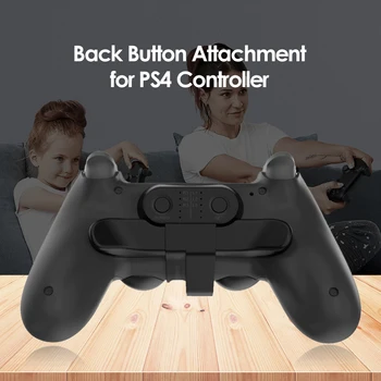 Oyun Denetleyicisi Geri Düğmesi Eki Sony PS4 İtişme Gamepad Joystick Arka Uzatma Adaptörü Accesorios Turbo Anahtar