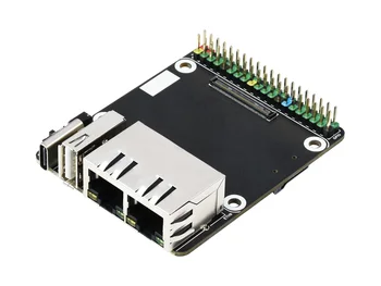 CM4-DUAL-ETH-MINI, Mini Çift Gigabit Ethernet Taban Kartı Ahududu Pi İçin Tasarlanmış Hesaplama Modülü 4