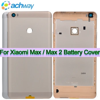 Xiao mi mi MAX 2 için pil Kapağı Arka Kapı Arka Konut Case Max 1 / Max2 6.44 