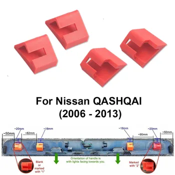 Önyükleme Kolu Bagaj Kapağı Tamir Klipleri için tasarlanmış Nissan QASHQAİ 2006-2013 4 adet / takım