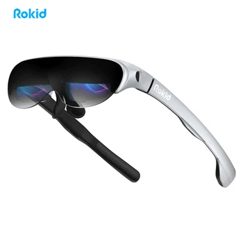 Rokıd Hava AR Akıllı Gözlük Olmayan VR Gözlük Katlanabilir Ev Oyun Görüntüleme Cihazı ile 1080P OLED Çift Ekran, 43°FoV, 55PPD