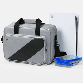 Moda Sırt Çantası PS5 Denetleyici Gamepad Seyahat Oyun Aksesuarları Konsol Sistemi Tam saklama çantası Taşıma Paketi Taşınabilir