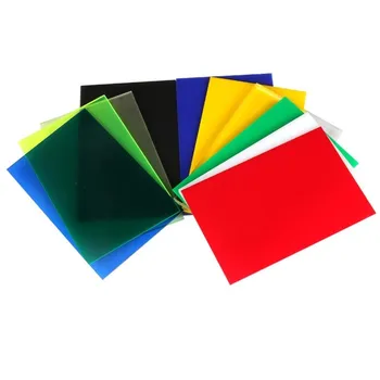Akrilik Panel Parlak Renkli Saydam Pleksiglas Plastik Levha Organik Cam Polimetil Metakrilat 300x200x2. 7mm