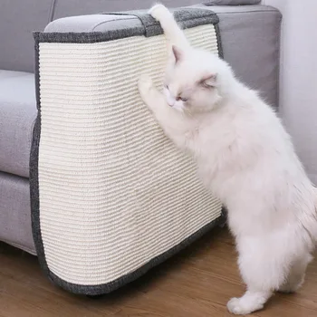 Kediler Tırmalama panosu Sisal Ped Oyuncak Kanepe Mobilya Koruyucu Kedi Pençe Bakım Ürünü Kediler Scratcher Pençe Pedi Görünmez Tırnak