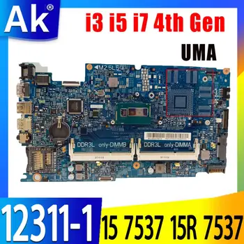 Dell Inspiron 15 7000 7537 için Dizüstü Dizüstü Anakart 12311-2 CN-0K58JN 02KN1H Anakart ı5 ı7 4th Gen CPU w/ GT750M veya UMA