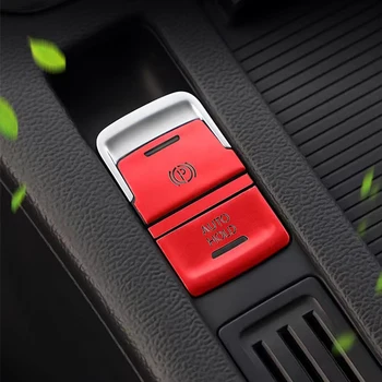 Araba El Freni Tutun P Anahtarı düğme kapağı Cap Trim Koruyucu VW Golf 7 7.5 için MK7 2015-2019 Şekillendirici Aksesuarları