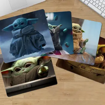 Yeni oyun Disney Star Wars Usta Bebek Yoda oyun paspaslar Mousepad Pürüzsüz yazma pedi Masaüstü Mate oyun mouse pad