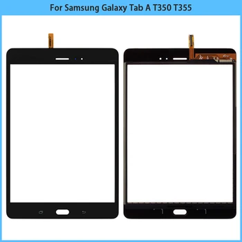 Yeni T355 Tablet Dokunmatik Ekran Samsung Galaxy Tab İçin Bir T350 SM-T355 SM-T350 dokunmatik ekran paneli Sensörü Sayısallaştırıcı Değiştirme