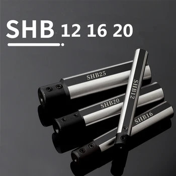 SHB12mm, 16mm,20mm, çapı3/4/5/6/7/8/10/12mm Küçük Tungsten çelik sıkıcı takım tutucu, küçük çaplı tutucu, kesme braketi