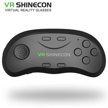 Yeni Orijinal marka Bluetooth Uzaktan Kumanda VRShinecon Kablosuz Gamepad Fare Müzik Özçekim 3D Oyunları iOS Android PC TV için