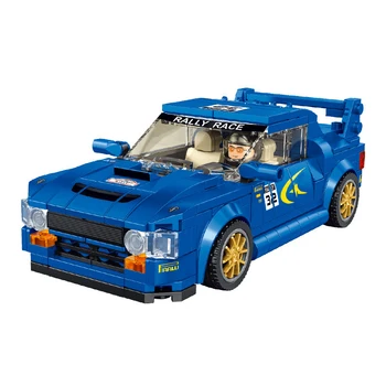 Hız Şampiyonları Subaru WRX MOC Ralli Yarışçılar Yarış Spor Araç Araba Supercar Yapı Taşları Tuğla Klasik Model Çocuk Oyuncakları