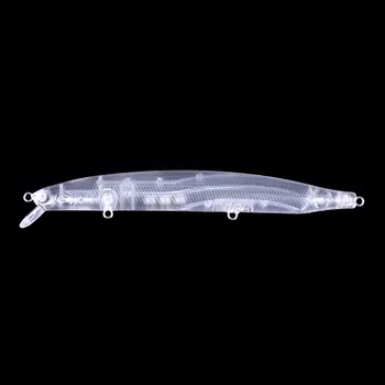 20 adet 13cm 15g boş çıplak yemler krank kalem Minnow yem Boyasız Cazibesi Organları Balıkçılık yem