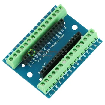 Yeni Terminal adaptör panosu Arduino Nano için V3. 0 AVR ATMEGA328P-AU Modülü