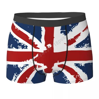 Erkek Külot Birleşik Krallık Bayrağı İNGİLTERE Büyük Britanya Ülke baksır şort Polyester Külot Erkek Erkek Büyük Boy