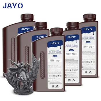 JAYO 5KG Su yıkanabilir / Bitki bazlı / Standart / Gibi ABS Fotopolimer Reçine LCD 3D Baskı Malzemesi Hızlı Kür Reçine Sıvı