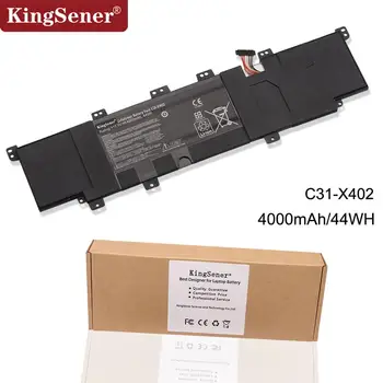 KingSener 11.1 V 4000mAh Yeni C31-X402 dizüstü pil asus için VivoBook S300 S400 S300C S300CA S300E S400C S400CA S400E C31-X402
