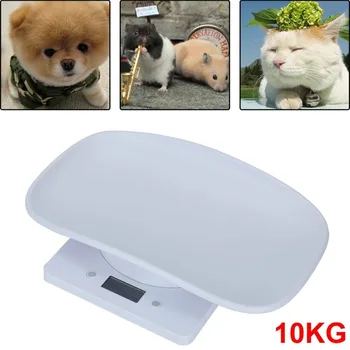 1 pc Mini Dijital Ölçekli Pet elektronik tartı Hayvan Çocuk Ölçekler Ölçmek için Bebek Kediler Yavru Köpekler kadar 10 kg