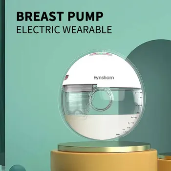 YENİ Elektrikli göğüs pompası Çift Sessiz Giyilebilir Otomatik Sağmal Eller Serbest Taşınabilir Süt Çıkarıcı BPA İçermeyen Süt Meme Fincan
