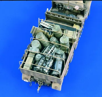 1:35 ölçekli döküm reçine savaş sahnesi modeli reçine malzemeleri yağ bidonu motor 35603