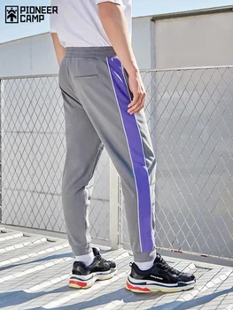 Pioneer Kampı 2020 Şerit Ekran Baskı Erkek Sweatpants Streetwear erkek Elastik Bel eşofman altları Kuvvet Jogger Pantolon Erkekler İçin
