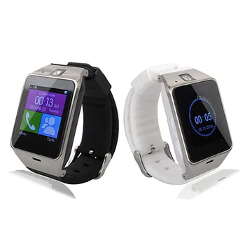 DZ09 Q18 Dokunmatik Ekran akıllı dijital saat Bilezik Kamera Bluetooth Kol Saati SIM Kart Smartwatch Ios Android Telefonlar Destek