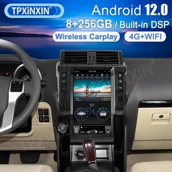 Android 11 Tesla Dokunmatik Ekran Toyota Land Cruiser Prado 150 2010-2017 İçin Araba Radyo Multimedya Oynatıcı GPS Navi Stereo Autoradio