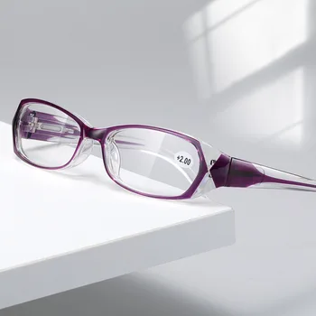 Anti-mavi ışık okuma gözlükleri kadınlar presbiyopi gözlük hipermetrop bilgisayar gözlük diyoptri +1.0+1.5+2.0+2.5+3.0+3.5+4.0