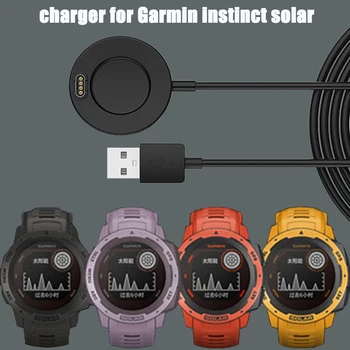 şarj kablosu Garmin ınstinct güneş venu 2/2s izle adaptörü fenix 6 6X 6S pro güneş enerjisi kaynağı manyetik şarj hattı
