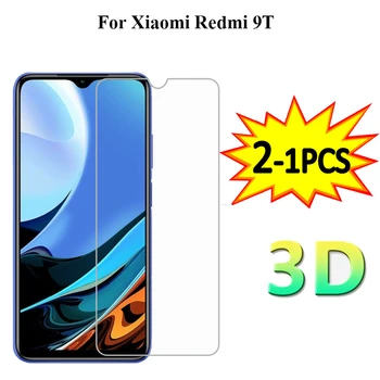 2-1 ADET Temperli Cam için Ksiomi Xiaomi Redmi 9 T 9 T Ekran Koruyucu İçin Xiaomi Xiaomi Redme Redmi 9 T t9 Koruyucu Cam Filmi