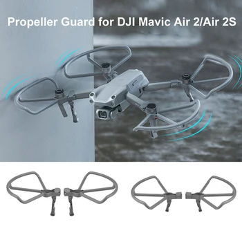 Pervane Guard DJI Mavic Hava için 2 / Hava 2S Drone Katlanabilir iniş takımı Hızlı Kurulum Koruyucu Kapak mavic air2 Aksesuarı